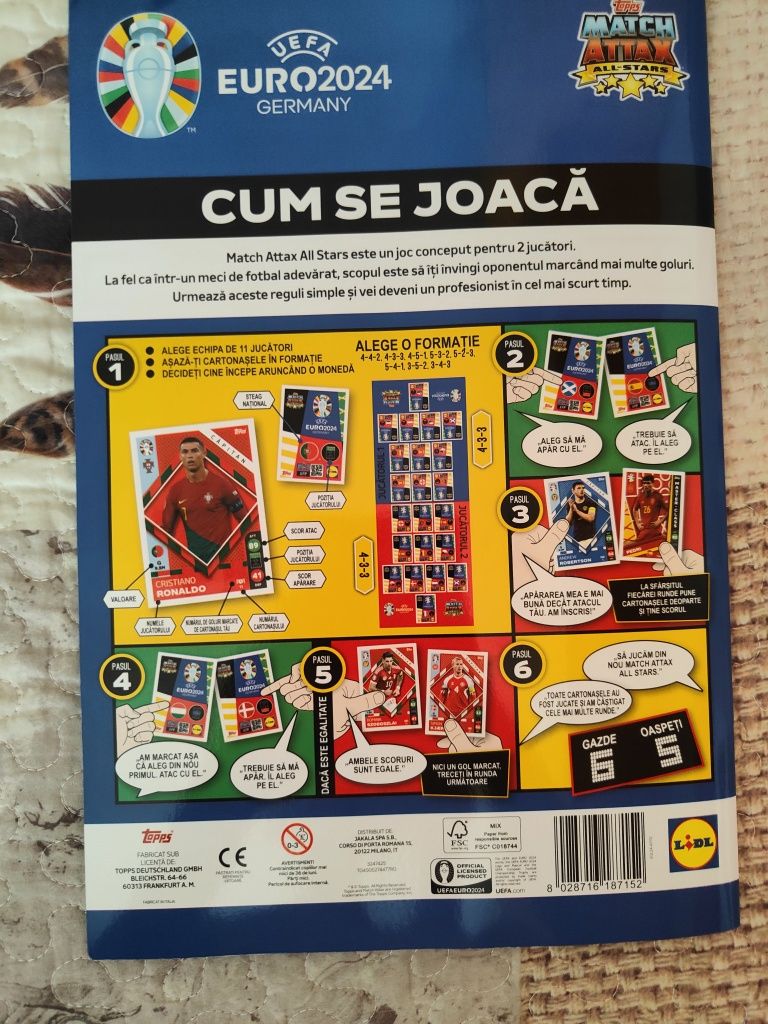 Album euro 2024 lidl complet
