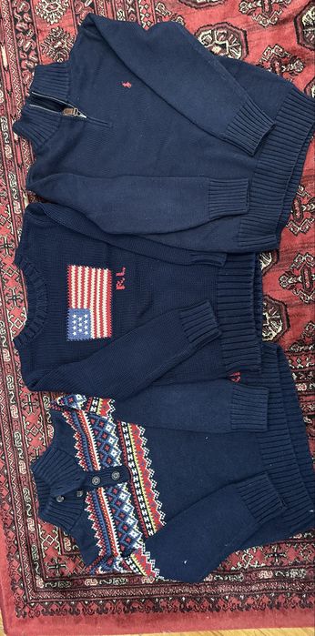 Pulovere din bumbac 6-7 ani Ralf Lauren