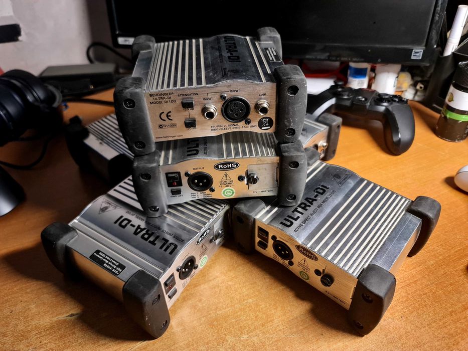 Шалом! Продаю дибоксы Behringer ULTRA-DI DI100 в кол-ве 8 шт.