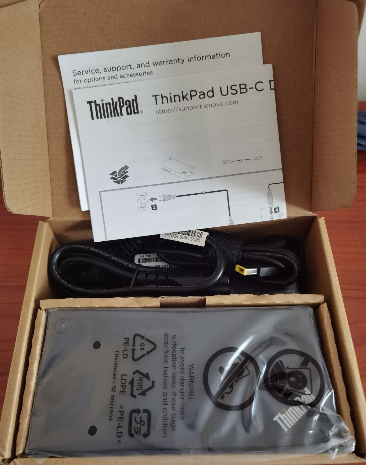 Lenovo ThinkPad USB-C Doc Gen2 - nou, neutilizat