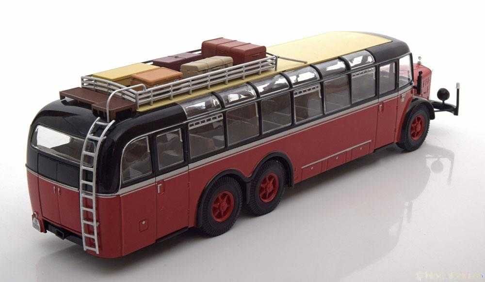 Macheta Mercedes Benz O 10000 autobuz Germania 1938 - IXO/Altaya 1/43