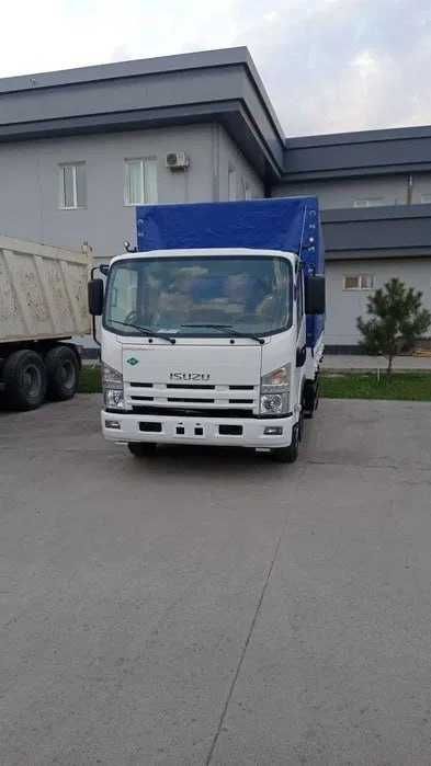 Грузовой автомобиль бортовой с тентом ISUZU NPR 82 L CNG COMFORT