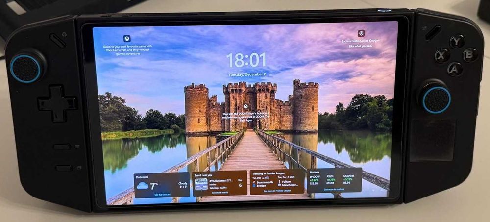 Lenovo Legion GO 512 GB/16 GB RAM + card 256 GB + Husa + Folii sticla