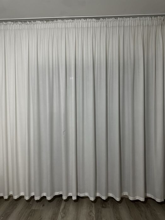 Perdea matase Ivory 100% opaca