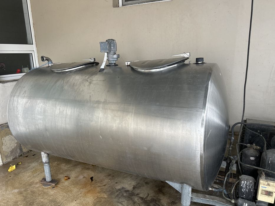 хладилни вани за мляко