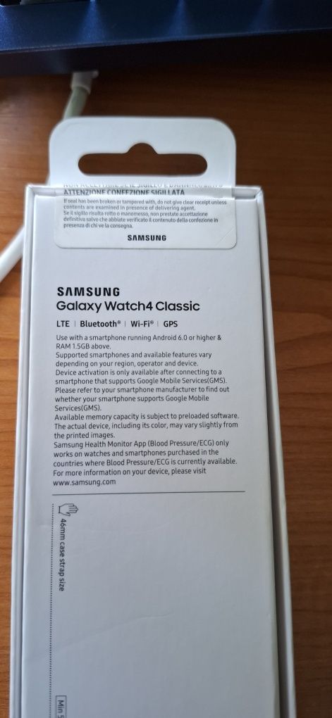 Smartwatch Samsung watch 4