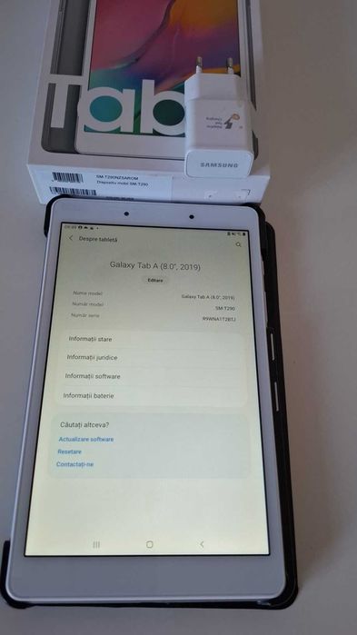 Tableta SAMSUNG Tab A T290 (2019), 8", 32GB, 2GB RAM, Wi-Fi, White