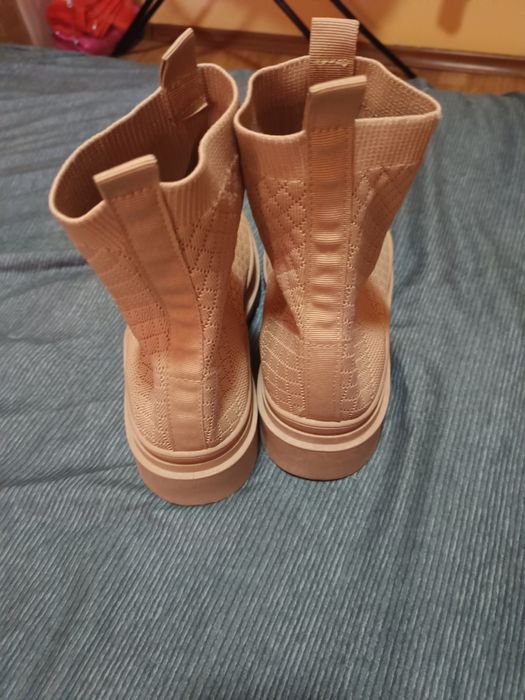 Дамски боти тип чорап чисто нови