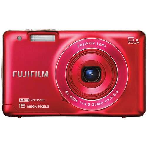FUJIFILM FinePix JX660 Digital Camera ЧЕРВЕН