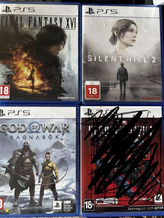 Продам или обменяю игры для ps5