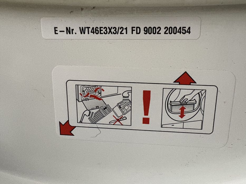 Сушилня Siemens ecoDry XL WT46E3X3 – втора употреба