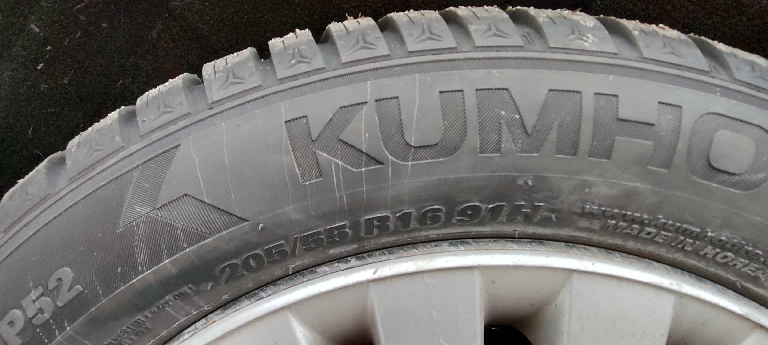 205 55 16 Kumho dot 3124