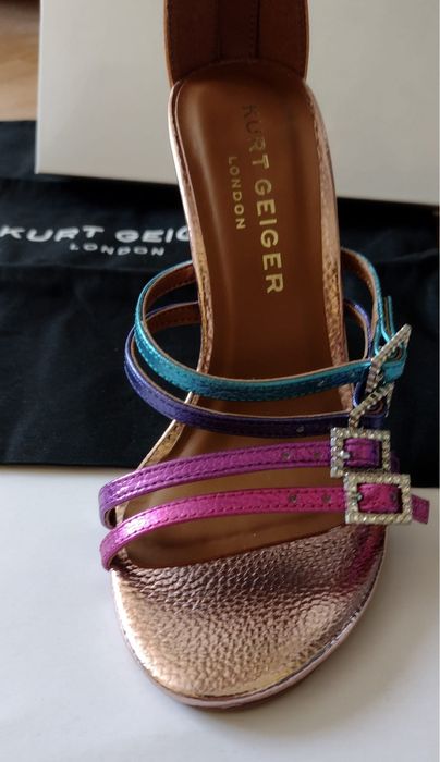 Sandale piele Kurt Geiger London, sandalele  gladiator