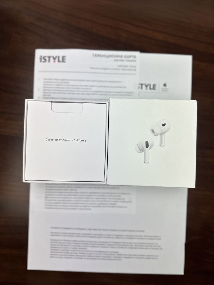 ВСИЧКИ ДОКУМЕНТИ Оригинални Airpods Pro 2 MagSafe в Гаранция Appleп