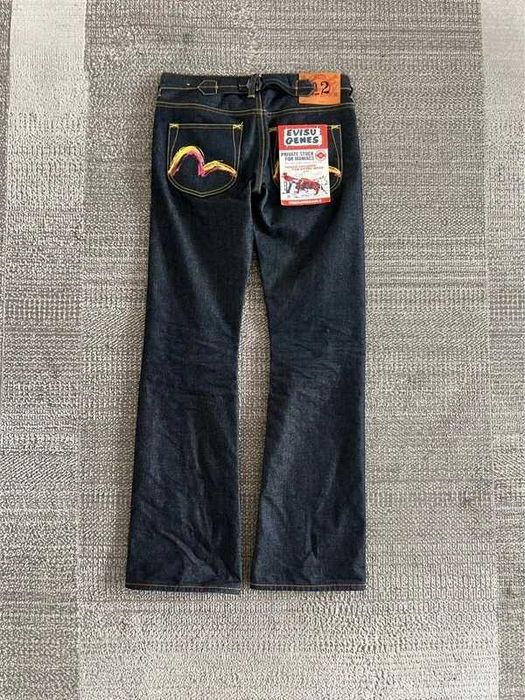 Blugi Evisu Bootcut Japanese Denim hysteric glamour