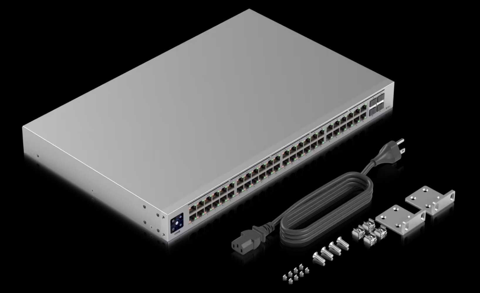 Управляемый коммутатор Ubiquiti UniFi Switch 48 PoE USW-48-POE-EU