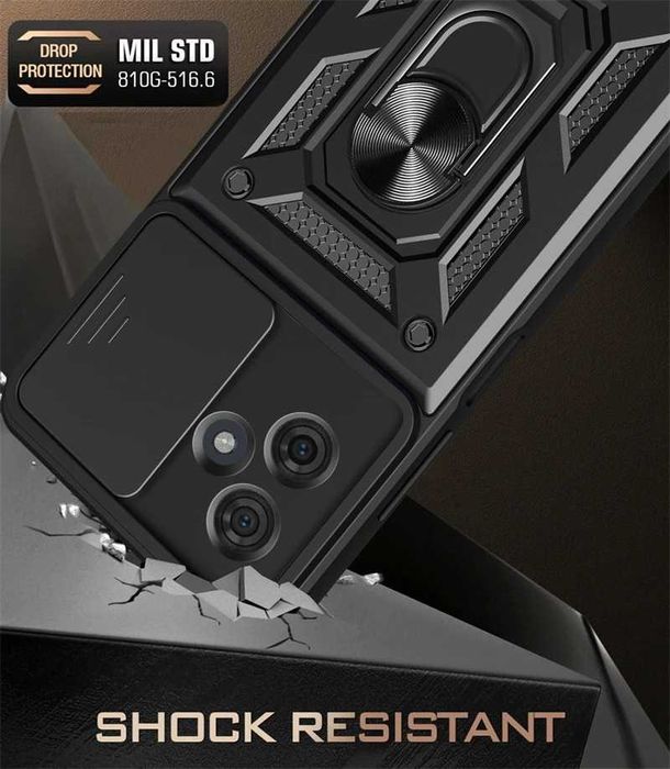 Motorola G34 G24 G14 G04 G54 G84 Удароустойчив Кейс Защитена Камера