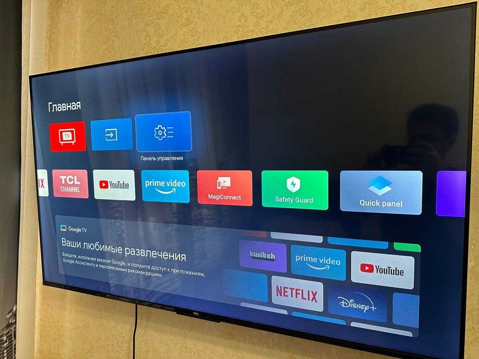 Продам телевизор TCL 55P635 4K (55 дюймов)