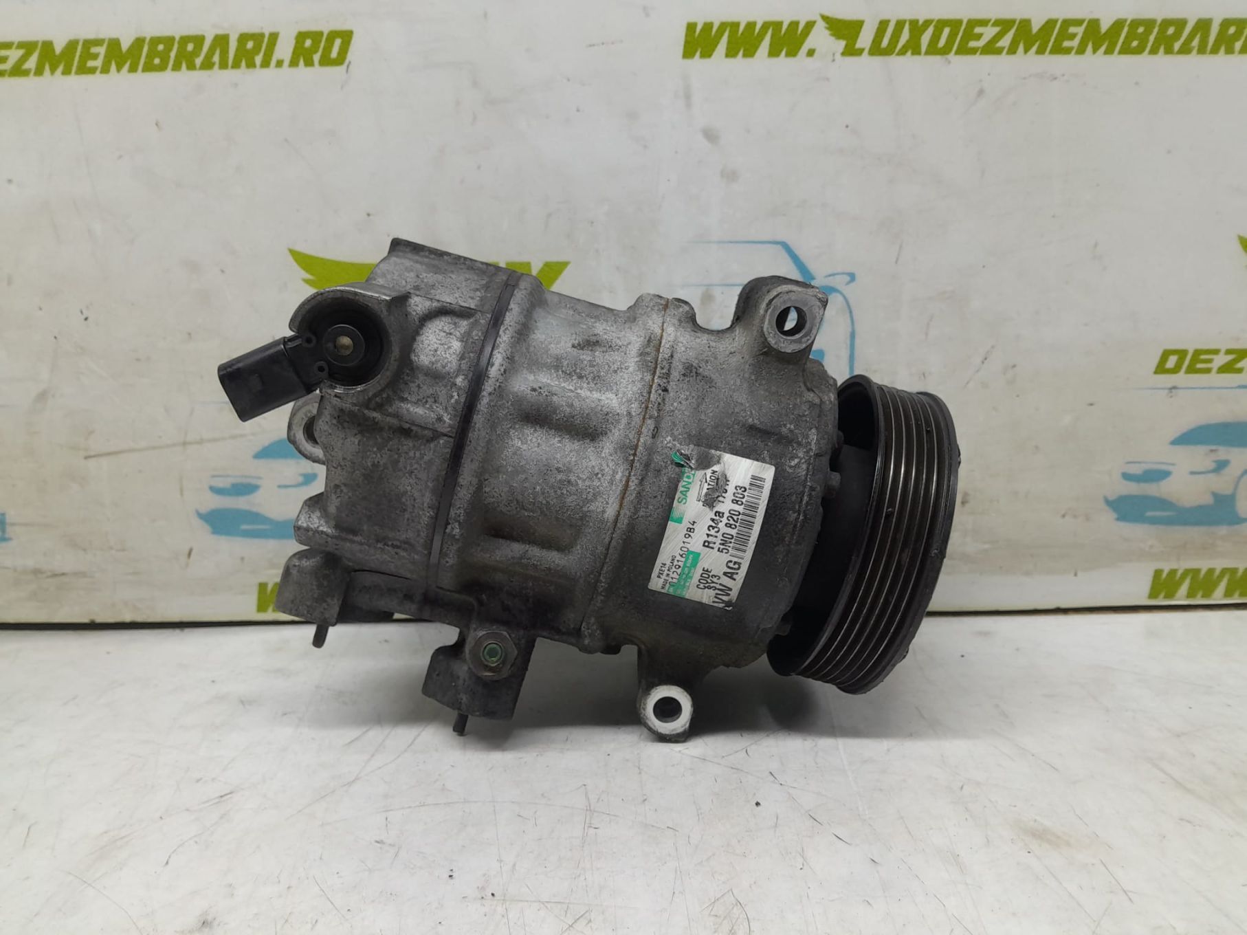 Compresor clima AC 5n0820803  1.9 tdi BLS Volkswagen VW Touran 1 [fac