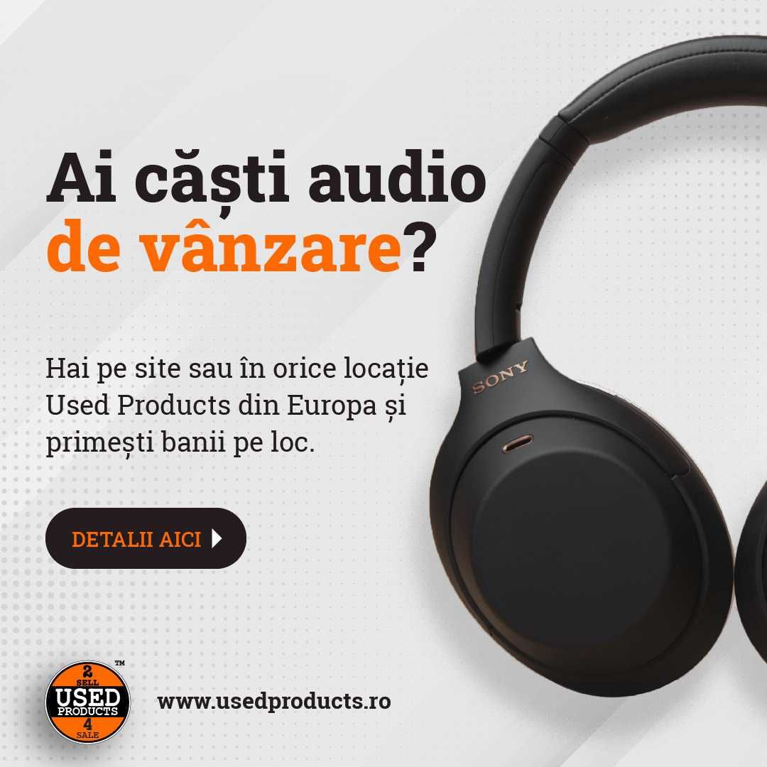 Casti audio on-ear cu microfon JBL T450, Black | Nou | UsedProducts.Ro