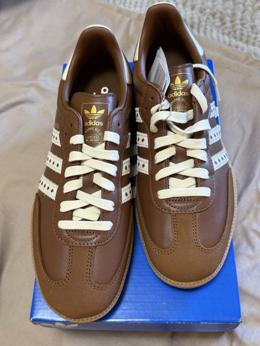 Adidas Superstar 43/ Adidas Samba OG 44 brown