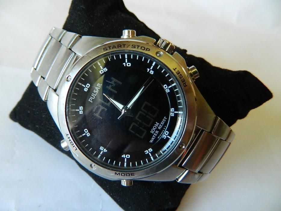 Ceas barbatesc deosebit PULSAR (by seiko ) World Timer cod P8