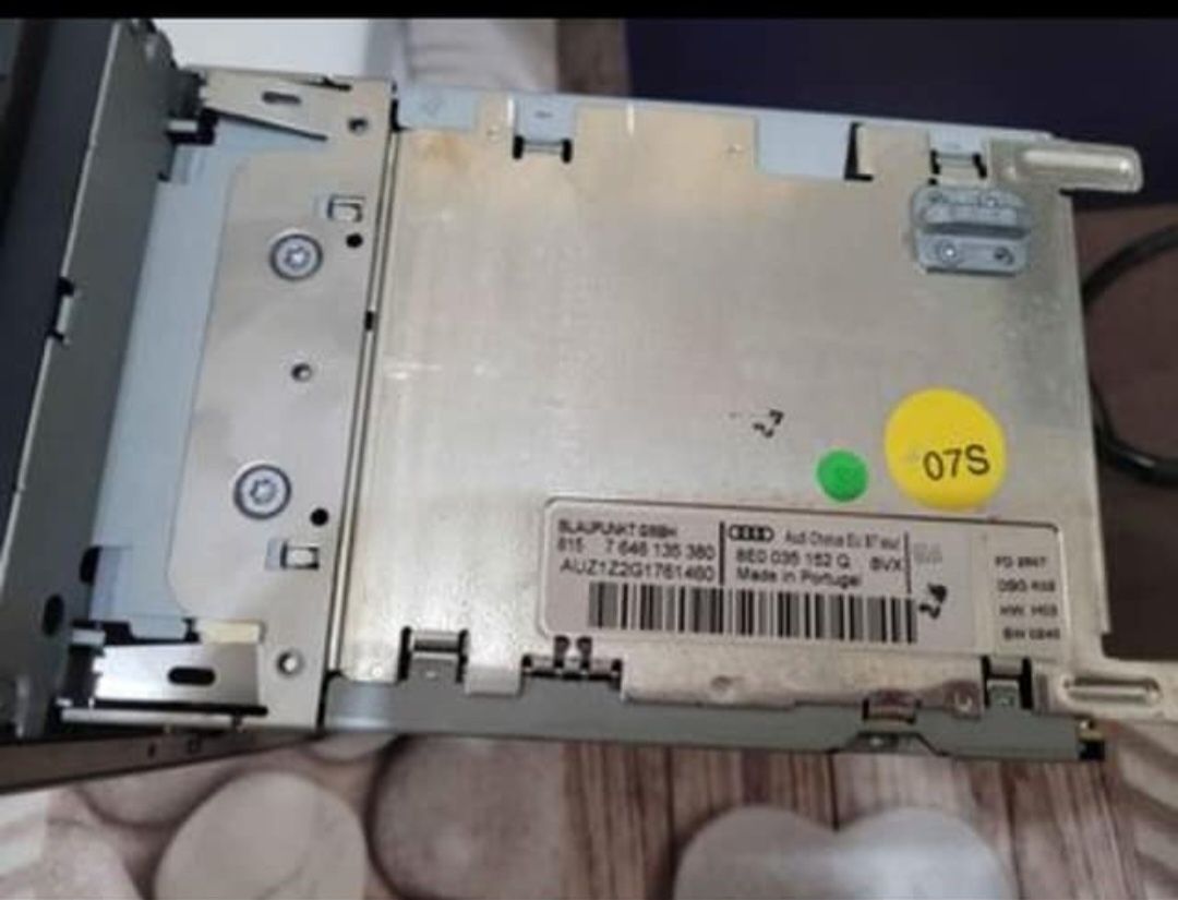 Radio cd player original chorus audi a3 8p ap b7 b6 tt 2din functie rd