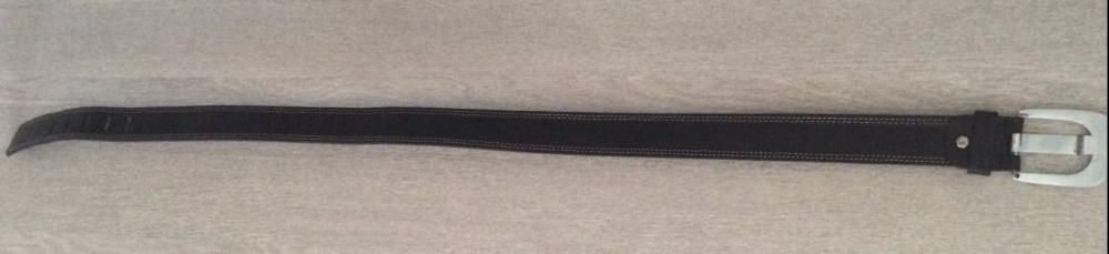 Curea din piele neagră - 89 cm - 50 lei transport curier