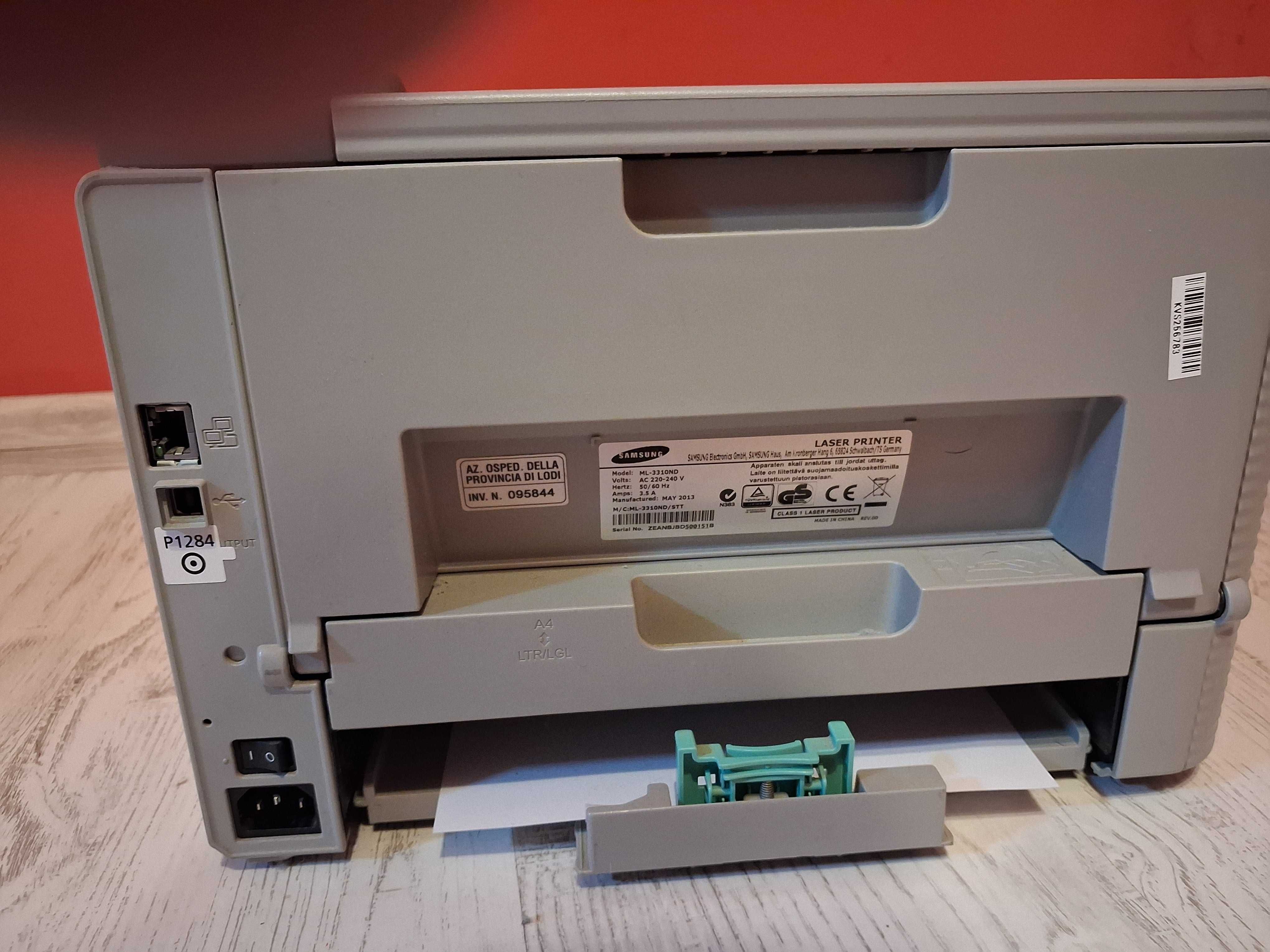 Принтер втора употреба Samsung ML-3310ND  с остатъчен тонер