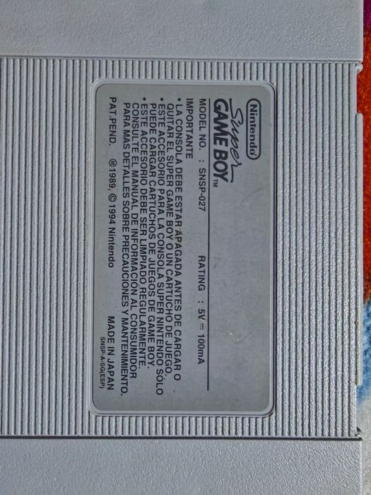 Adaptor Gameboy la Snes Mortal Kombat nintendo