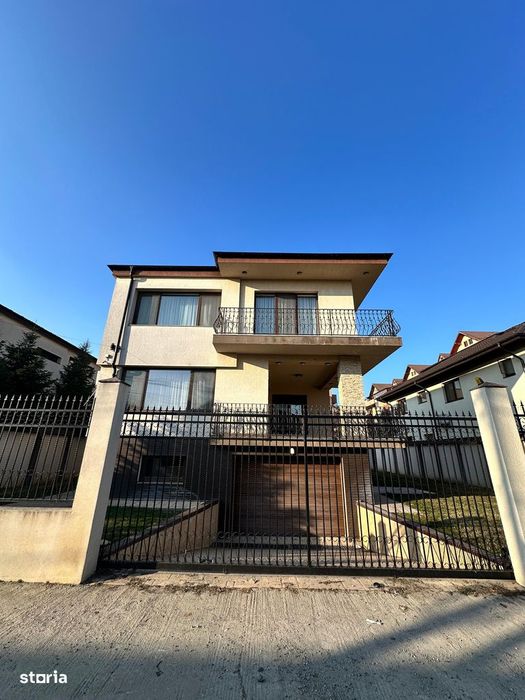 Vila lux de 5 camere cu parcare subterana în zona Bragadiru - Ghencea