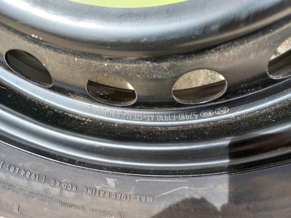 Резервна гума/патерица Kia sportage и Hyundai tucson