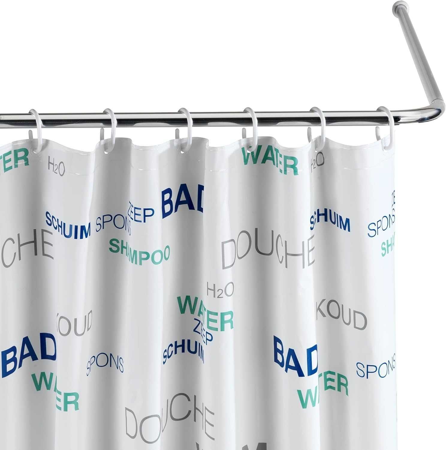 Coltar dus universal reglabil baie accesorii |WNK 192153 Argintiu