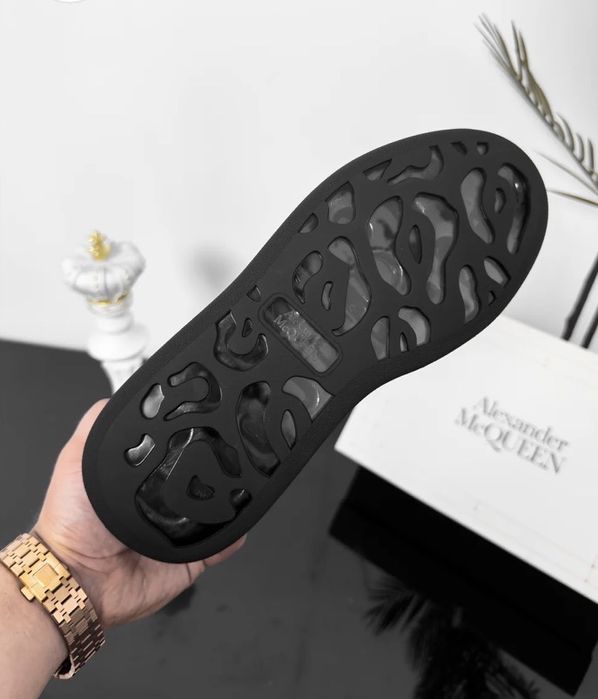 Alexander Mcqueen Canvas Jetblack