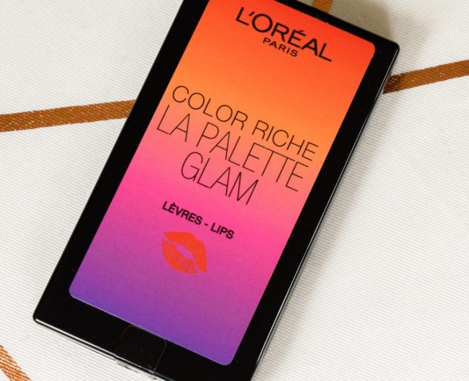 Paleta 6 rujuri Loreal Color Riche La Palette Glam Lips