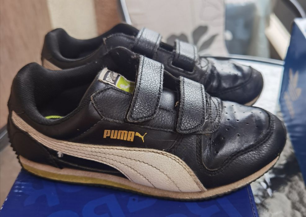 Кожени маратонки Puma