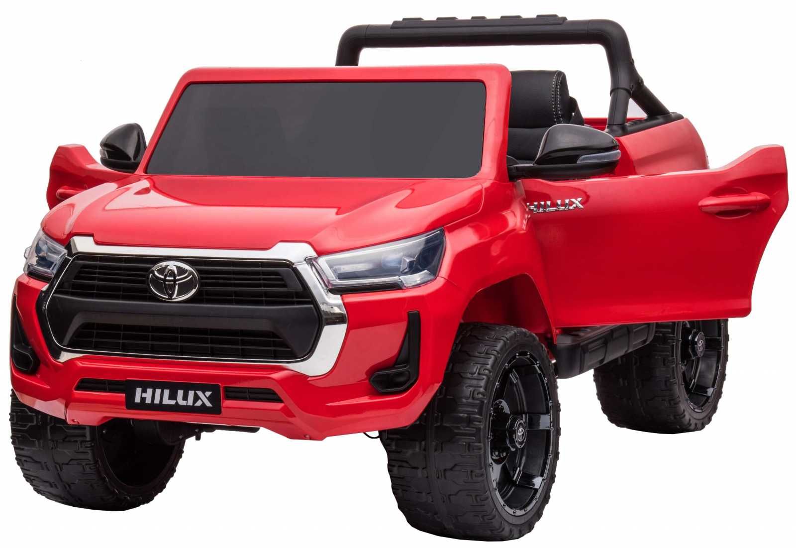 Masinuta electrica pentru 2 copii 4x4 Toyota Hilux 12V 14Ah, RED