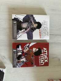 attack on titan no regrets manga vol. 1 2