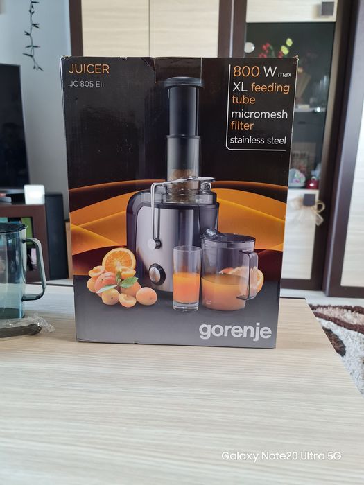 Storcator de fructe si legume GORENJE JUICER JC 805 EII