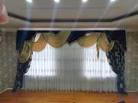Занавески шторы портьеры в идеальном состоянии
