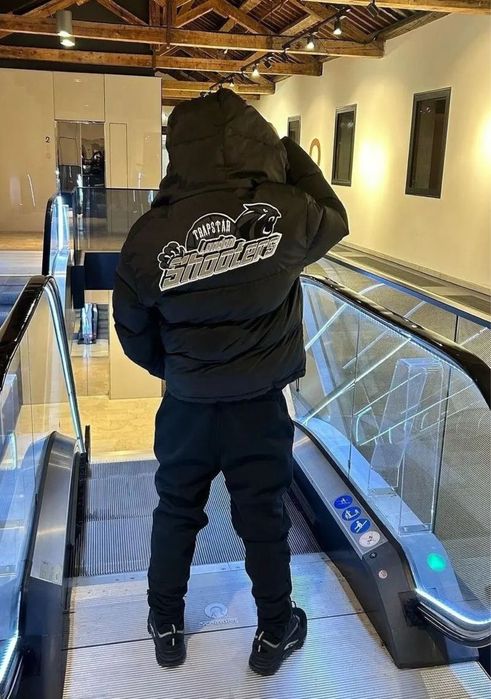 Trapstar Shooters Hooded Reflective Puffer Jacket Зимно Мъжко Яке