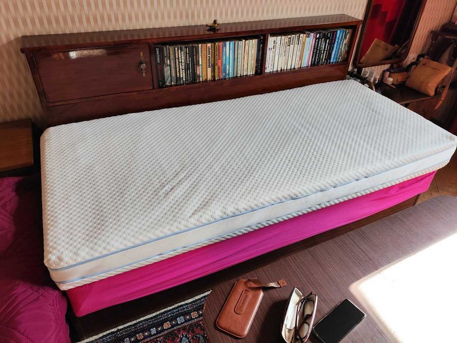 Двулицев матрак 190/82 см, мемори пяна и дунапрен