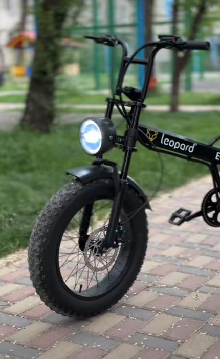 Электровелосипед леопард