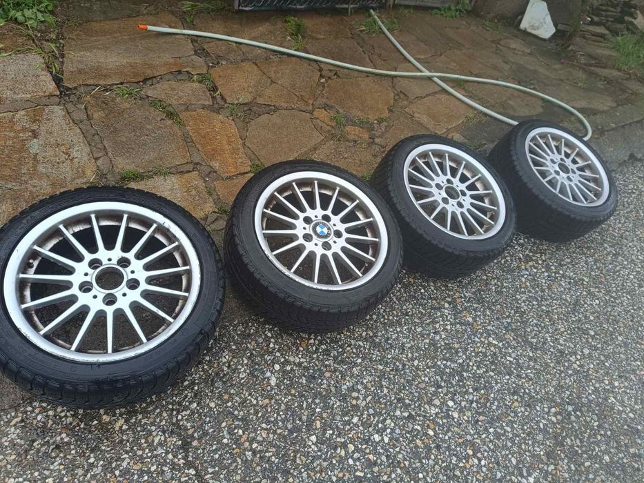 Джанти с гуми 225 45 17 Style 32 стил 32 BMW оригинални