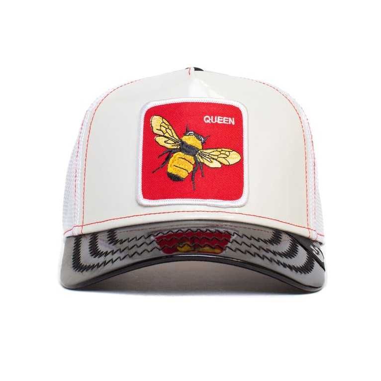 Sapca Goorin Brothers Trucker The Red Queen Alb