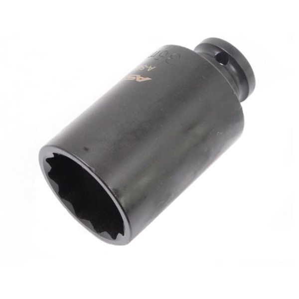 Дълга ударна вложка, дванадесетостен, 36 мм 1/2"