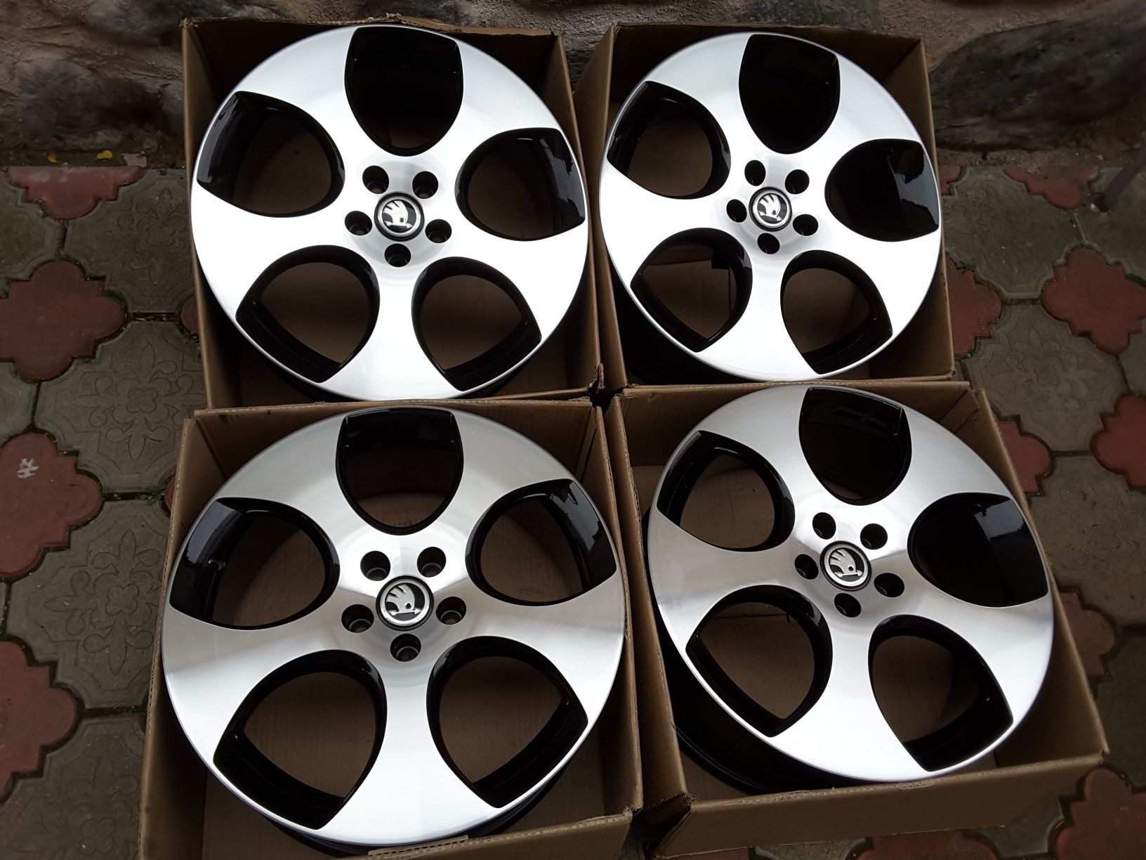 jante aliaj 19; 5x112; Skoda Octavia 3,Octavia 4 RS, Kodiaq,Karoq  Noi