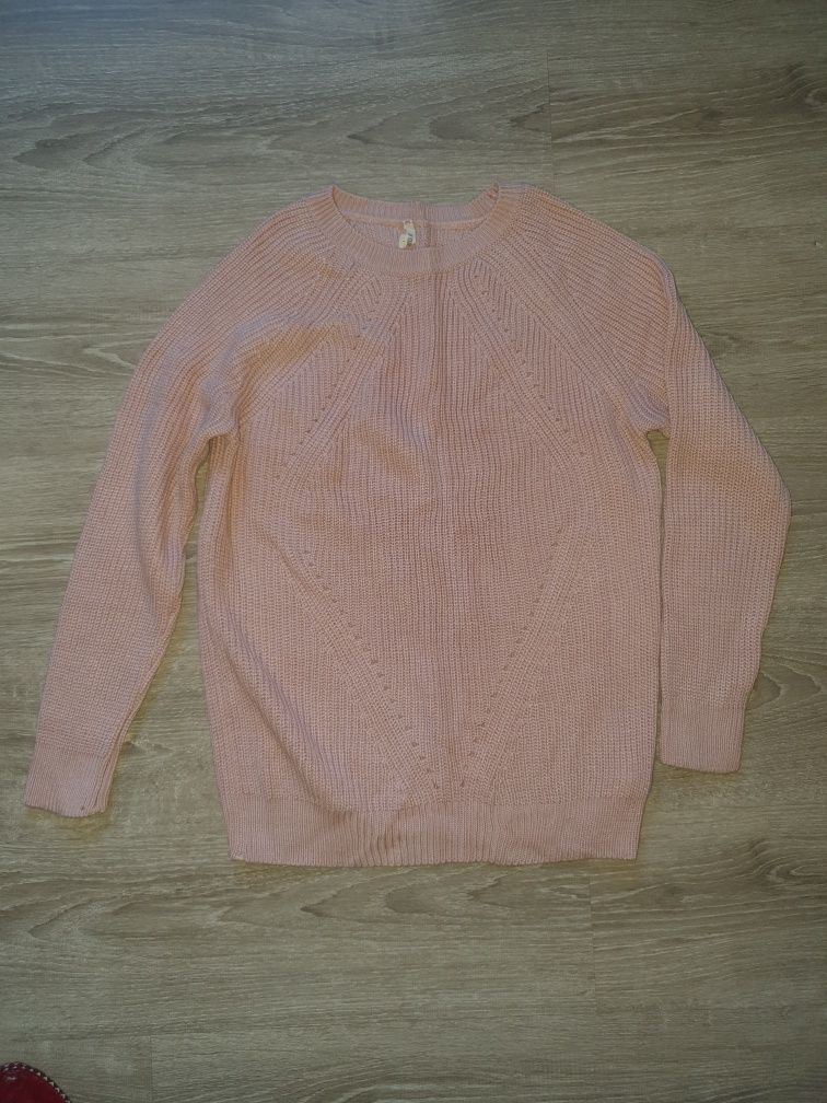 Дамски Розов пуловер