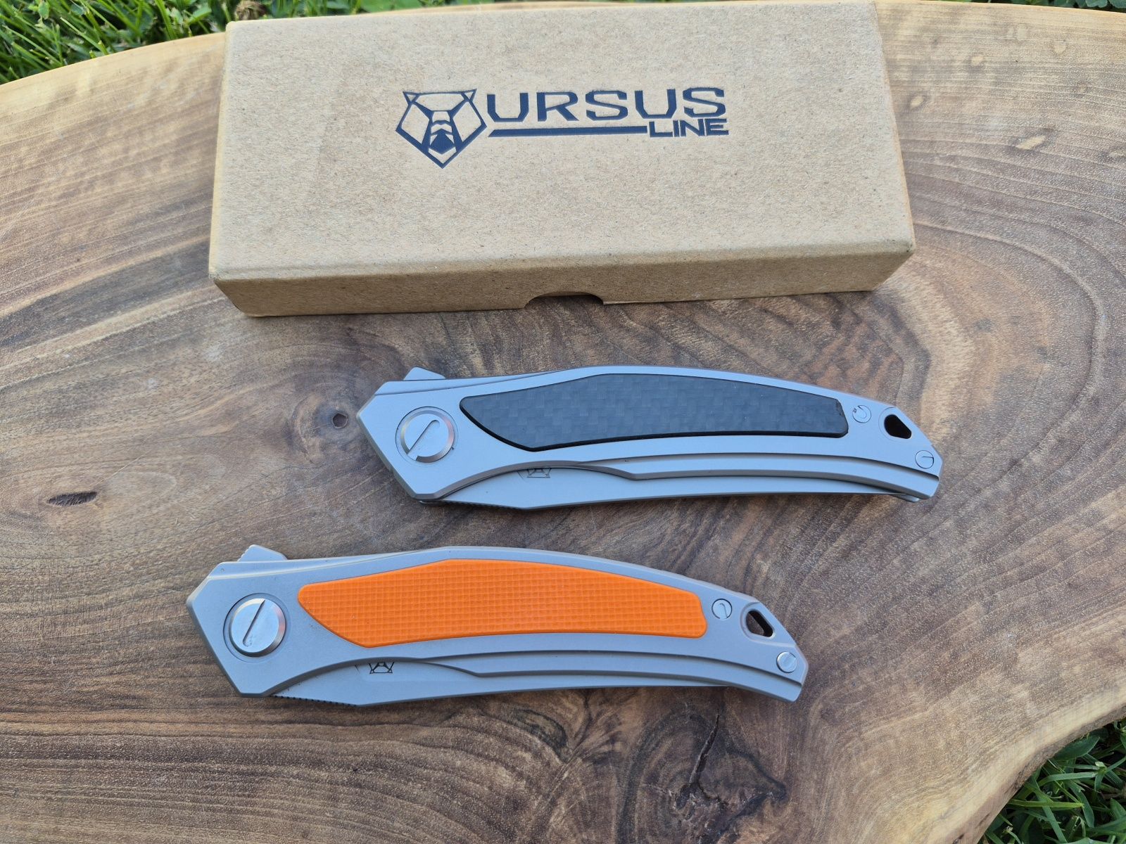 Сгъваем нож Shirogorov Quantum Ursus Line,Cromax PM,два цвята