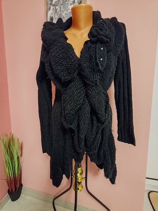 Pulover lung cardigan fashion